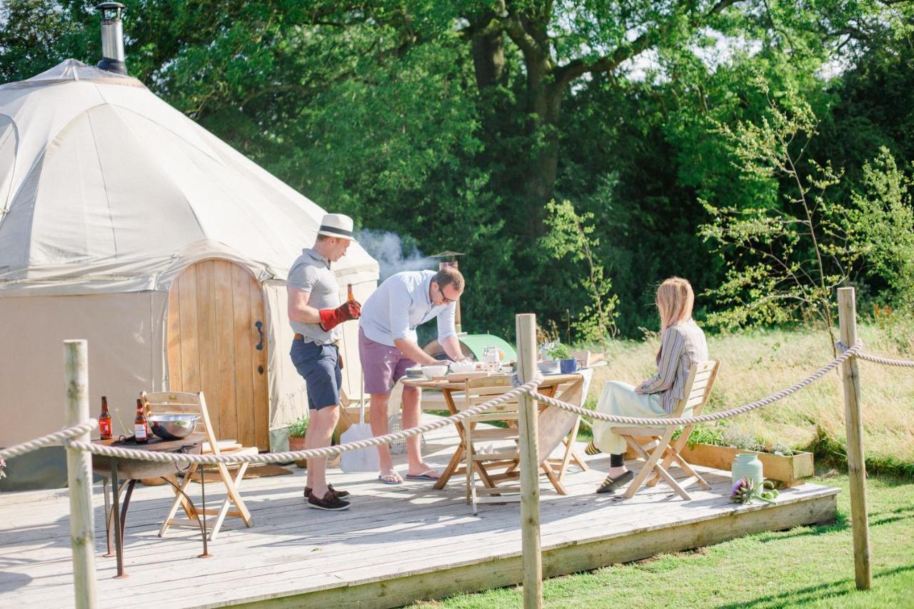 Yurtshire Fountains - Wensley Yurt Villa Ripon Kültér fotó
