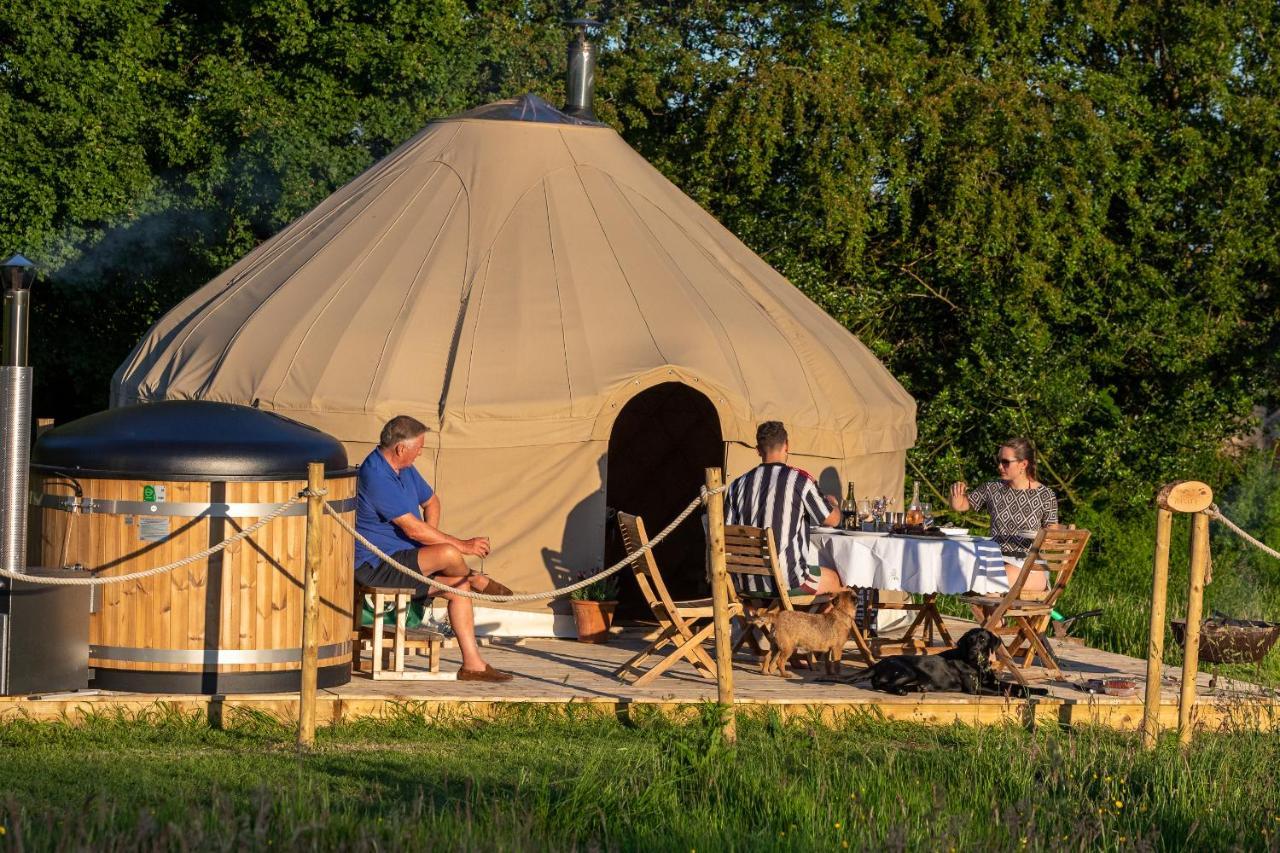 Yurtshire Fountains - Wensley Yurt Villa Ripon Kültér fotó
