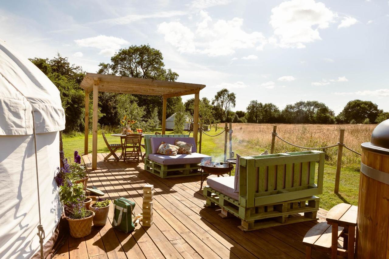Yurtshire Fountains - Wensley Yurt Villa Ripon Kültér fotó
