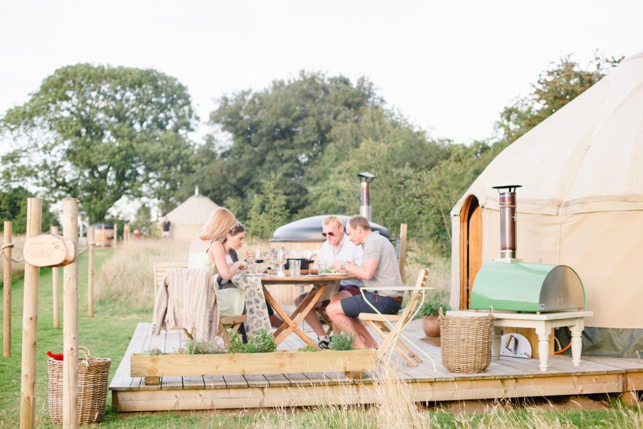 Yurtshire Fountains - Wensley Yurt Villa Ripon Kültér fotó